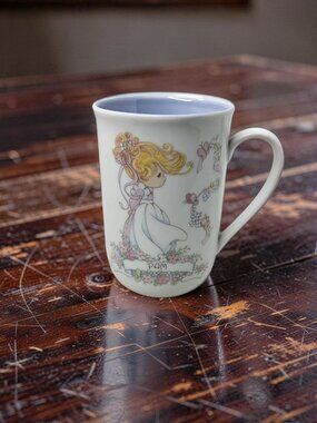 1993 Precious Moments by Enesco Coffee or Tea Mug, Personalized "PAM",